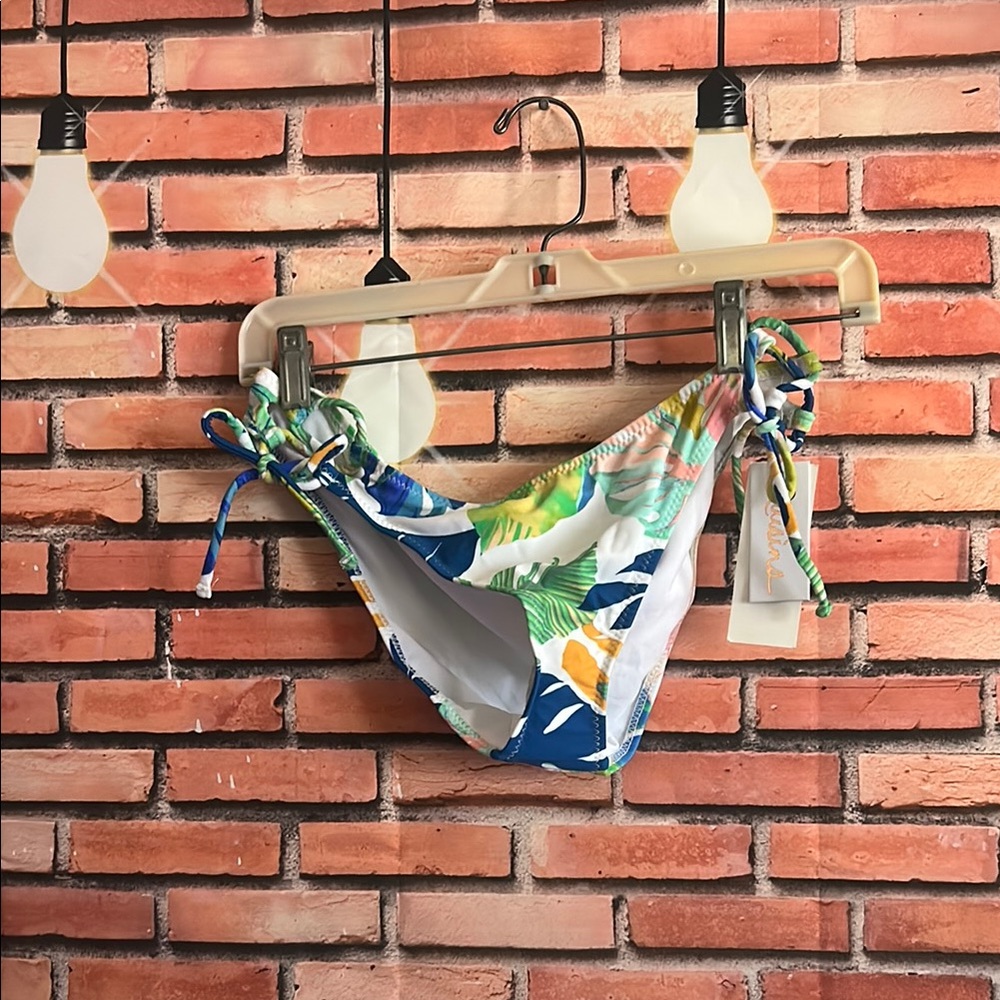 Raisins Tropical Leaf Bikini Bottom